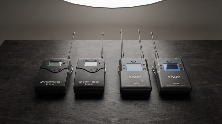 無線麥克風頻率干擾排除：Sennheiser G4（便攜接收）vs Sony UWP-D（便攜接收）