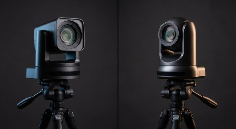 PTZ 攝影機在大型研討會的應用優勢：Sony FR7 vs Panasonic UE150 封面圖