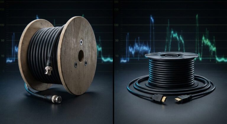 SDI 線材與 HDMI 線材訊號衰減