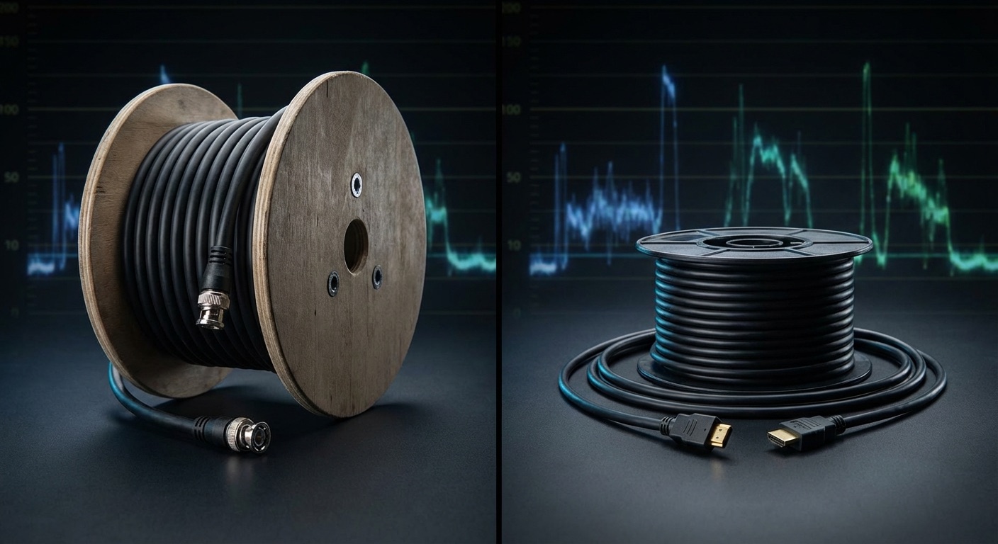 SDI 線材與 HDMI 線材訊號衰減